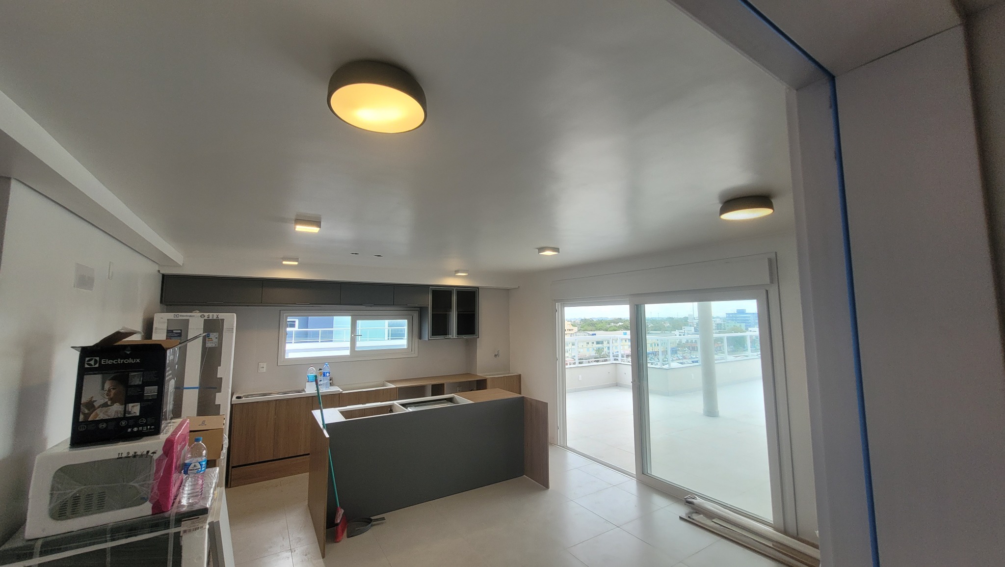 Iluminação completa de apartamento