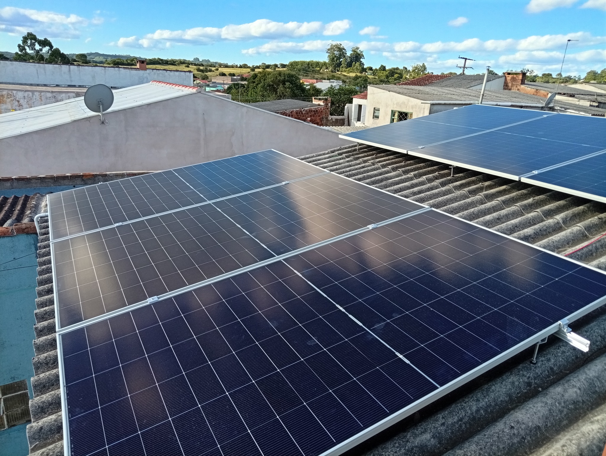 Sistema fotovoltaico residencial